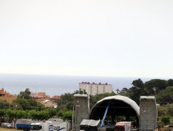 L'escenari del Canet Rock QUIM PUIG