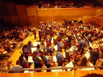 Audió de la Banda Simfònica “Simon Bolivar” al Palau de la Música. ESCORCOLL