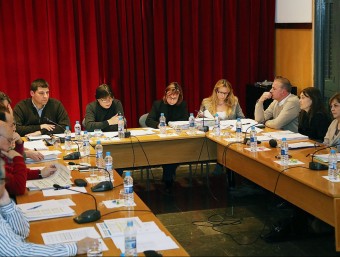 El ple de l'Ajuntament de Cassà va aprovar la moció l'abril del 2013 MANEL LLADÓ