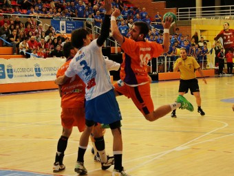 Dídac Villar en la fase d'ascens a l'Asobal CLUB BALONMANO BENIDORM