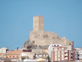 Vista general del castell de Banyeres de Mariola. B. SILVESTRE