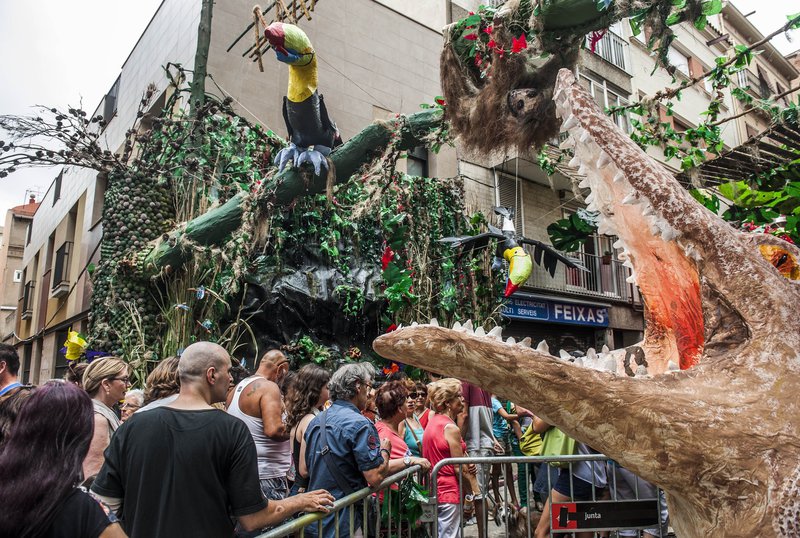 La selva amazònica del carrer Verdi guanya el concurs de carrers guarnits  de les festes de Gràcia | Europa Press | Barcelona | Societat | El Punt Avui