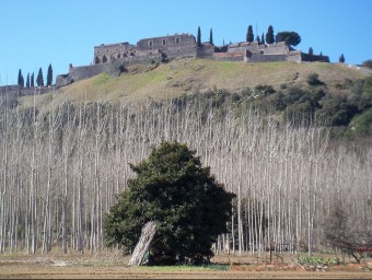 Una imatge del castell d'Hostalric, que tindrà un centre d'interpretació a partir del mes de setembre EL PUNT AVUI