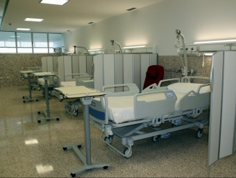 Una vista de les instal·lacions del nou hospital transfronterer de la Cerdanya, a Puigcerdà. EL PUNT AVUI