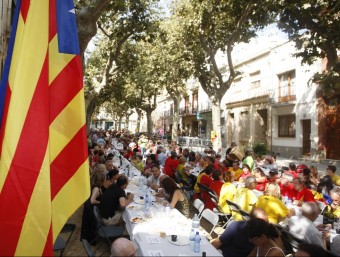 Dinar popular aquest diumenge a Arenys de Munt per commemorar el cinquè aniversari de la primera consulta popular per la independència ACN