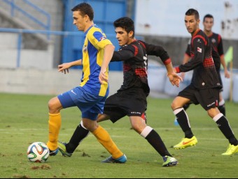 Matamala, en acció contra el Sabadell B LLUÍS SERRAT