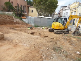 La zona de Can Doro d'Argentona, fotografiada la setmana passada. T.M