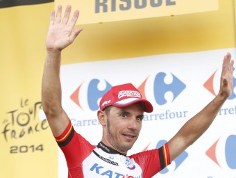 Joaquim Rodríguez, al Tour del 2014. EFE