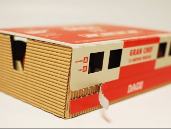 L'envàs d'ous amb què Alzamora Packaging ha guanya el Liderpack 2014 d'envàs d'alimentació. EL PUNT AVUI