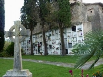 El cementiri de Mieres ahir a la tarda RAMON ESTEBAN