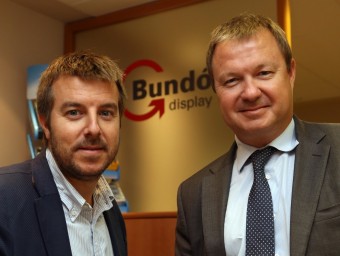 Pau i Marc Bundó, propietaris de la firma Bundó Display.  QUIM PUIG