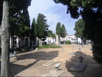 Vista general del conjunt del cementiri de Silla. CEDIDA