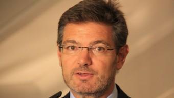 El ministre espanyol de Justícia, Rafael Catalá ACN