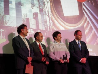 L'empresa Domoticus va rebre aquest any el premi de la fira Hostelco, amb una solució per a habitacions d'hotel. EL PUNT