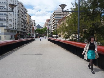 Pont de l'inici de l'avinguda de l'Albereda. ESCORCOLL