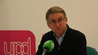 El portaveu de UPD a Catalunya, Ramon de Veciana ACN