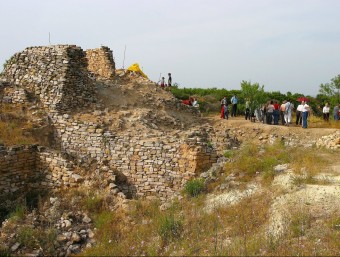 Jaciment íber del Coll del Moro de Gandesa, en una imatge d'arxiu ARXIU