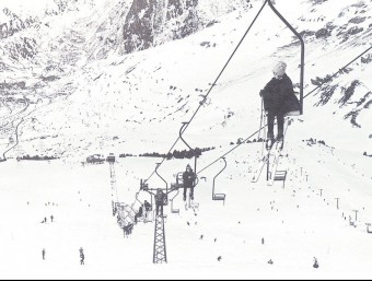 El primer remuntador, que tenia un desnivell sols de 300 m. i donava accés a esquiar en una pista d'1 quilòmetre d'allargada.  BAQUEIRA BERET