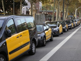 Els professionals del taxi que operen a Catalunya estaven patint aquest frau des del gener ANDREU PUIG