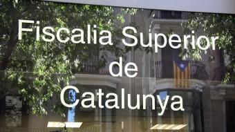 Detall de la façana de la seu de la Fiscalia Superior de Catalunya ACN