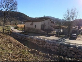 Imatge de la zona arranjada.  AJUNTAMENT DE SANT JOAN LES FONTS