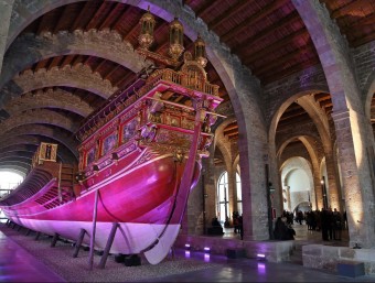 Les drassanes de Barcelona van contribuir a incrementar el comerç marítim.  ARXIU /JUANMA RAMOS