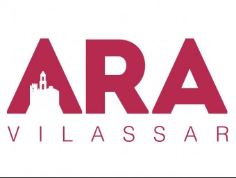 Logo del nou partit que engloba el Grup d'Esquerres, Opció per Vilassar i ERC de Vilassar de Dalt ARA VILASSAR