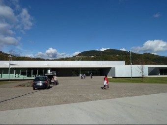 El nou hospital comarcal de la Garrotxa d'Olot té algunes zones fosques quant a cobertura de mòbil. J.C