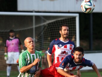 El partit del Vilassar d'aquesta temporada al camp del Peralada JOAN CASTRO / ICONNA