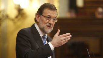 El president del govern espanyol, Mariano Rajoy, aquest dimarts al Congrés ACN