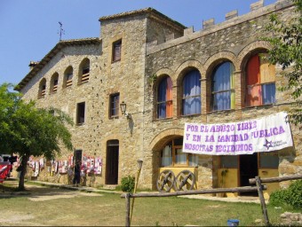 La casa de colònies Mas Gircós, on uns menors de Mollet del Vallès es van allotjar tres dies R.E