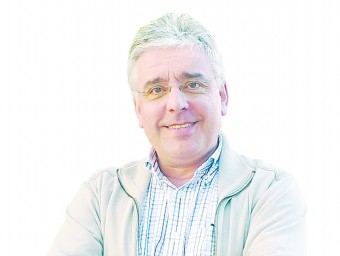 Una imatge de Jordi Iglesias, alcalde de Breda NURI FORNS