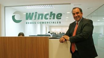 Javier Scherk a les oficines centrals de la companyia a Barcelona.  SAYRA ELIZABETH PINGO