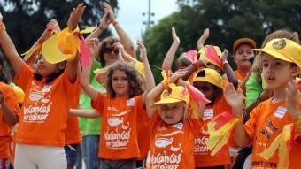 Festa dels casals d'estiu de la Fundació Pere Tarrés al Parc de la Ciutadella de Barcelonal'estiu passat QUIM PUIG