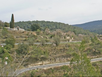 El nucli abandonat d'Esblada està situat al terme municipal de Querol, al nord de la comarca de l'Alt Camp JOSEP LLUÍS ERAS / EL PORTAL NOU
