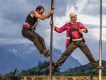 Acrobarouf,  EN UNA ESCENA DE L'ESPECTACLE ‘SCRATCH!', QUE ES PODRÀ VEURE EL 3 D'ABRIL A FIGUERES DANIEL AMMANN