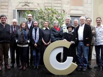 Els 10 guanyadors dels Premis Nacionals de Cultura concedits pel CoNCA, aquest dimecres a Barcelona ACN
