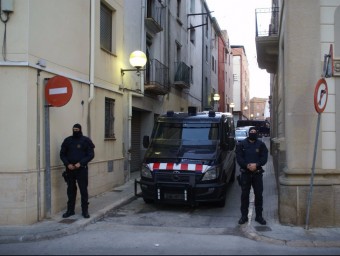 L'operatiu desplegat aquest dimecres a Valls EL PORTAL NOU
