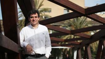 Andreu Ulied, director d'Mcrit, empresa ubicada a la Vila Olímpica de Barcelona.  ELISABETH MAGRE