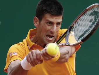 El revés de Djokovic va tornar a ser una peça clñau en el seu triomf AFP