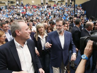 Mariano Rajoy en un acte del PP a Alacant EFE