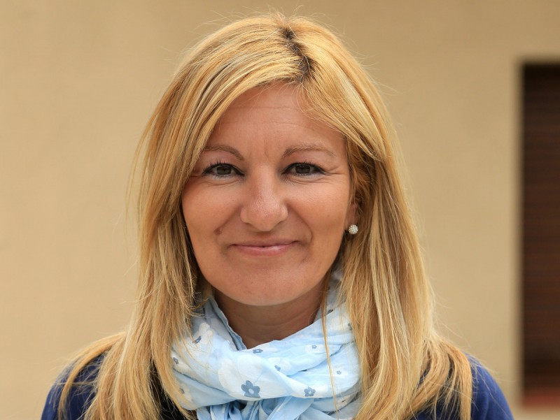 Ana Maria Martínez en una imatge d'arxiu de fa un any durant la campanya electoral JUANMA RAMOS