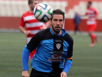 Peque, en un partit al Municipal de Terrassa QUIM PUIG