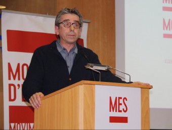 Jordi Martí, portaveu de MES, en una imatge del passat gener ACN