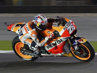 El pilot de l'equip Repsol Honda, en el gran premi de Losail, l'únic en què ha participat EFE