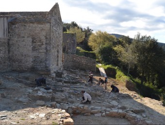 Una imatge de les excavacions UDG