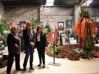La Mostra d'Art Floral i cinema enguany s'ha traslladat a l'Auditori dels Caputxins, un nou espai restaurat que ha recuperat l'Ajuntament de Figueres A. R. / AJUNTAMENT DE FIGUERES