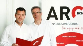 Narcís Armengol i Enric Ros.  ANDREU PUIG