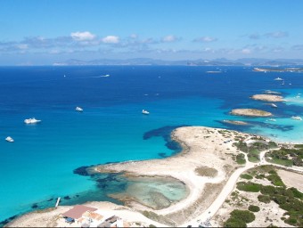 Una imatge d'una part de Formentera ARXIU