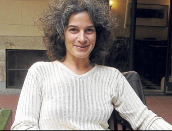Maria Bohigas, editora, traductora i néta de Maria Pi i Ferrer.  ARXIU